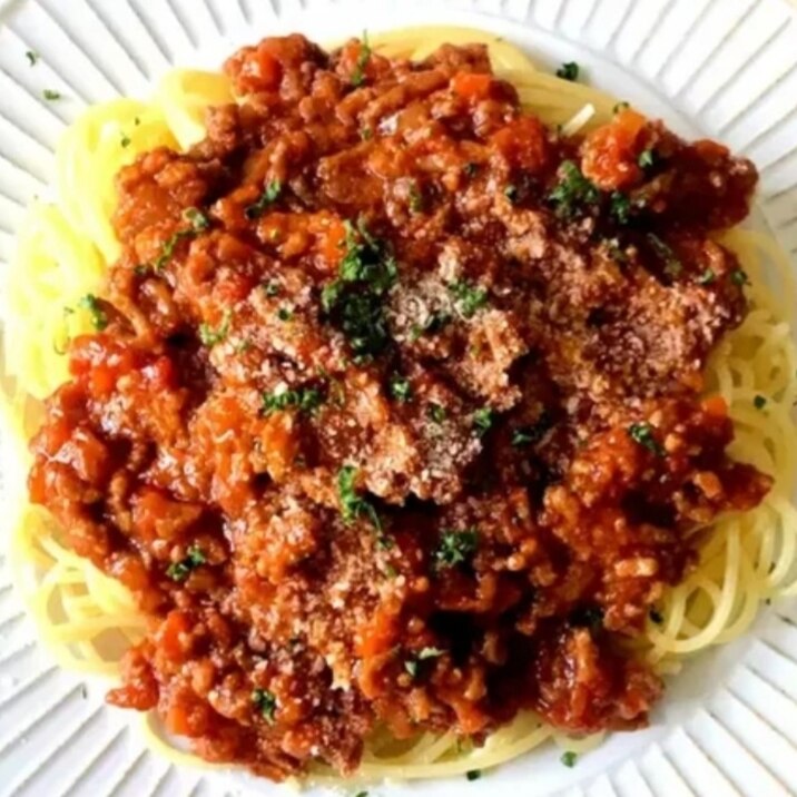 作り置きに!めちゃ簡単!炊飯器で絶品ミートソース♡